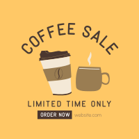 Coffee Sale Instagram Post