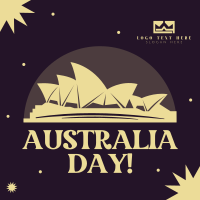 Let's Celebrate Australia Day Instagram Post