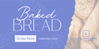 Baked Bread Bakery Twitter Post