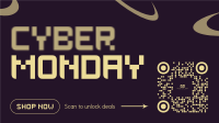 Cyber Monday Scan for Deals Animation