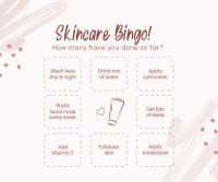 Skincare Tips Bingo Facebook Post