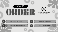 Funky Flowery Order Guide Animation