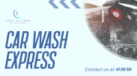 Car Wash Express Facebook Event Cover