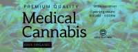 Medical Cannabis Facebook Cover Design