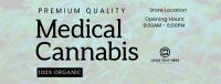 Medical Cannabis Facebook Cover Image Preview