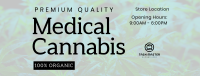 Medical Cannabis Facebook Cover Image Preview