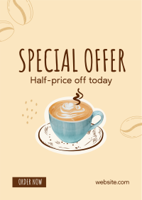 Cafe Coffee Sale Flyer