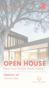 Modern Open House Today TikTok Video