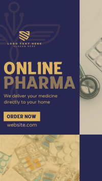 Online Pharma Business Medical Instagram Reel Image Preview