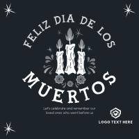 Candles for Dia De los Muertos Linkedin Post Image Preview