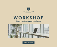 Workshop Business Facebook Post