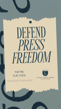 Defend Press Freedom Video