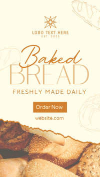 Baked Bread Bakery Instagram Reel Image Preview