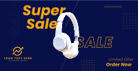 Super Sale Headphones Facebook Ad