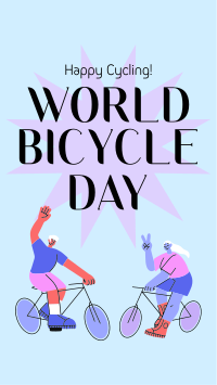 World Bike Day Instagram Story