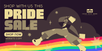 Fun Pride Month Sale Twitter Post