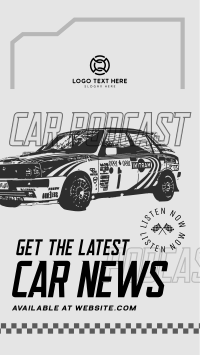 Car News Broadcast Facebook Story