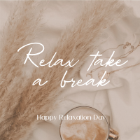 Relaxing Moment Instagram Post Design