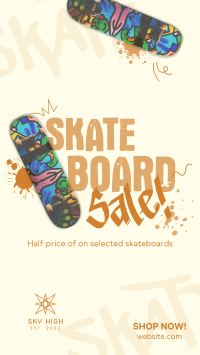 Streetstyle Skateboard Sale Instagram Story