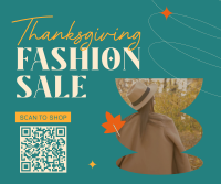 Retail Therapy on Thanksgiving Facebook Post