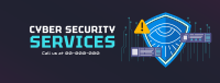 Cyber Security Services Facebook Cover Design