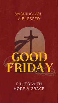 Good Friday Greeting Instagram Reel Image Preview