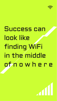 WIFI Motivational Quote Instagram Reel Image Preview