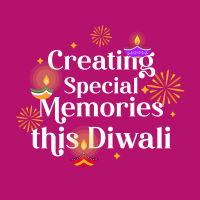 Diya Diwali Wishes Instagram Post