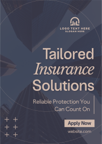 Modern Insurance Solutions Poster