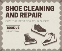 Shoe Cleaning and Repair Facebook Post