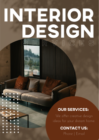 Interior Design Services Flyer