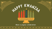 Kwanzaa Candles Facebook Event Cover