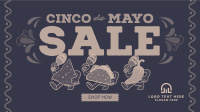 Cinco De Mayo Mascot Sale Facebook Event Cover