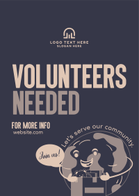 Humanitarian Community Volunteers Flyer