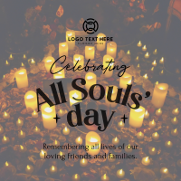 All Souls' Day Celebration Instagram Post