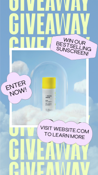 Giveaway Beauty Product Facebook Story Image Preview