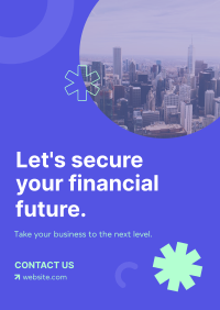 Financial Safety Business Flyer