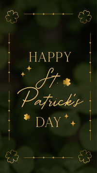 St. Patrick's Day Elegant Facebook Story
