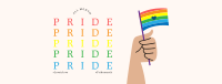 Pride Flag Facebook Cover Image Preview