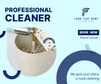 The Clean Specialist Facebook Post