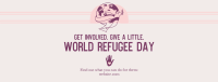 World Refugee Day Dove Facebook Cover Image Preview