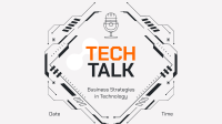 Tech Talk Podcast YouTube Banner