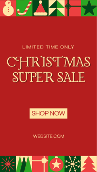 Modern Christmas Sale Instagram Story