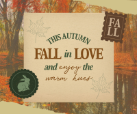 Autumn Quotes Vintage Facebook Post