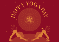 Mystical Yoga Postcard