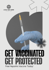 Get Hepatitis Vaccine Poster