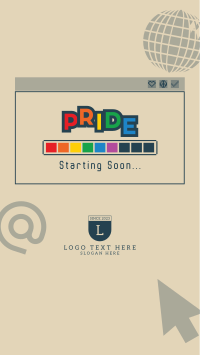 Pride Party Loading Facebook Story