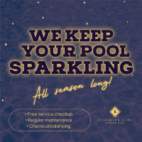 Sparkling Pool Services Instagram Post Image Preview