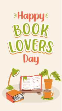 Book Day Greeting Instagram Story