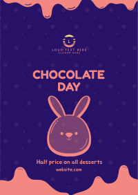 Chocolate Bunny Poster